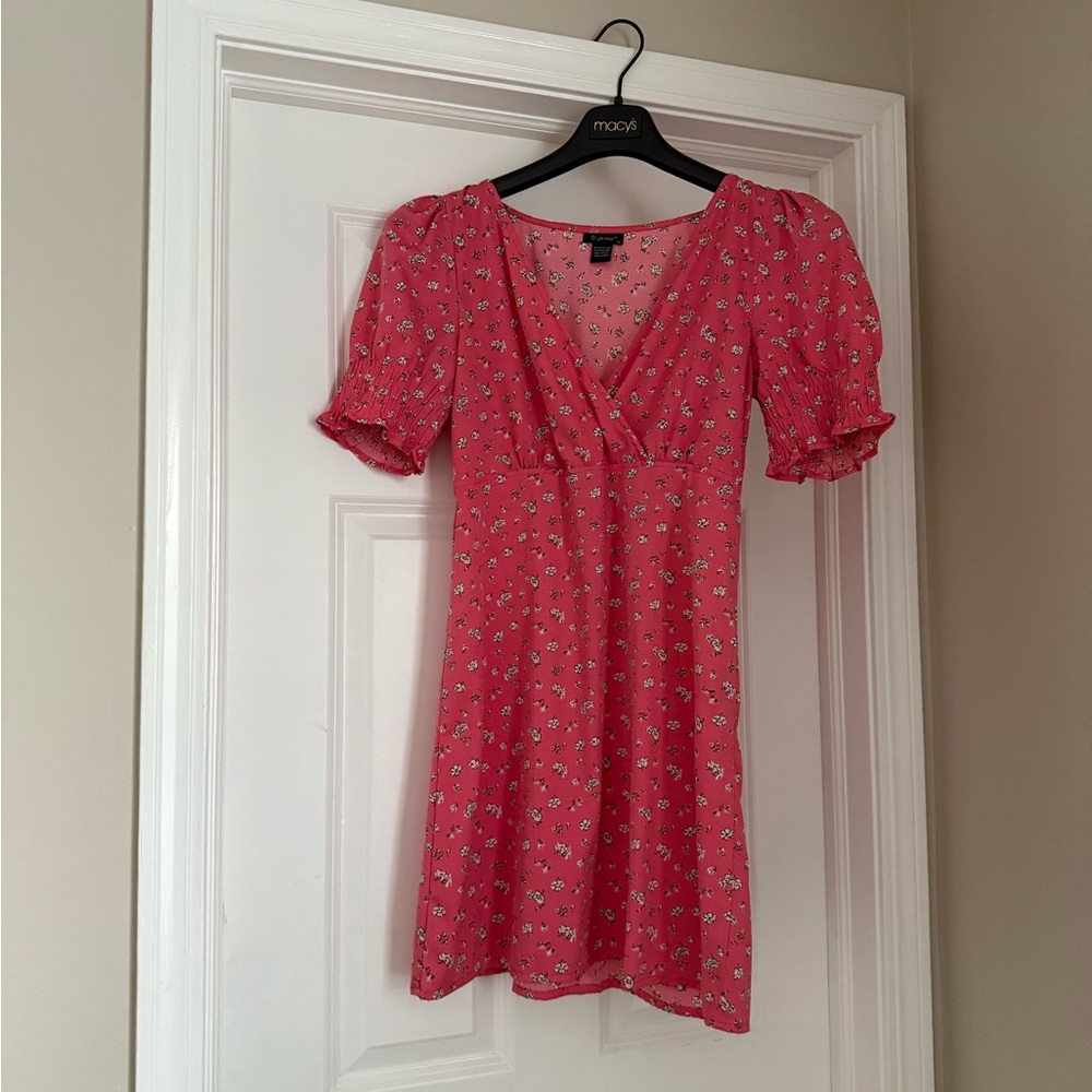 Floral Pink Dress Size Medium